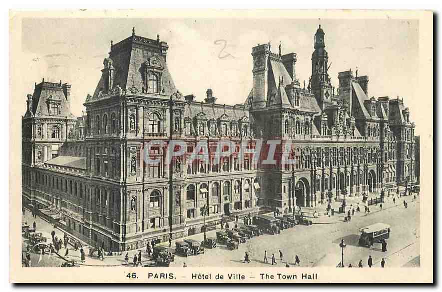 CPA Paris Hotel de Ville 