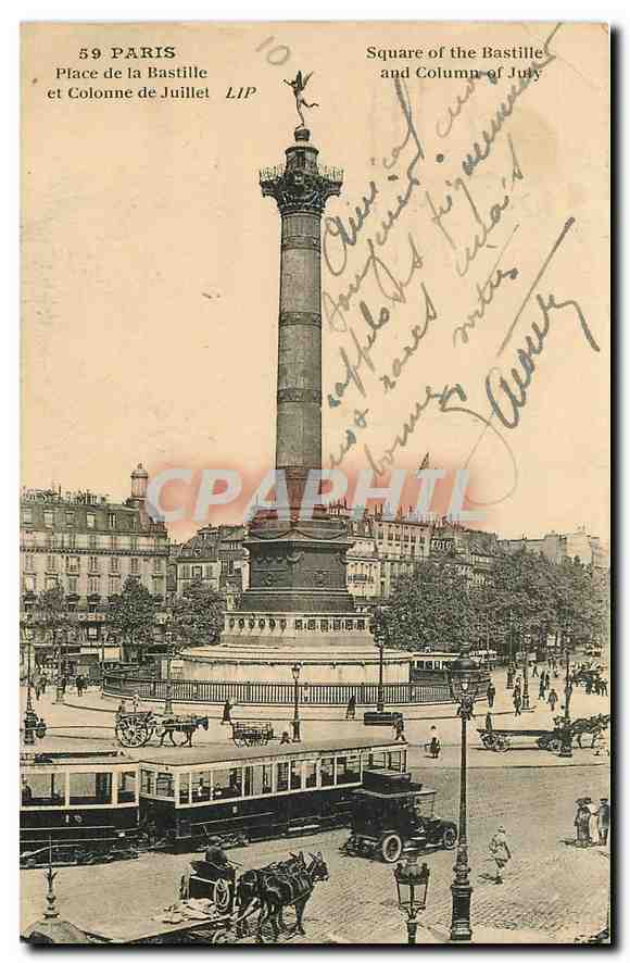 Place de la Bastille — Colonne de Juillet — LIP 59
