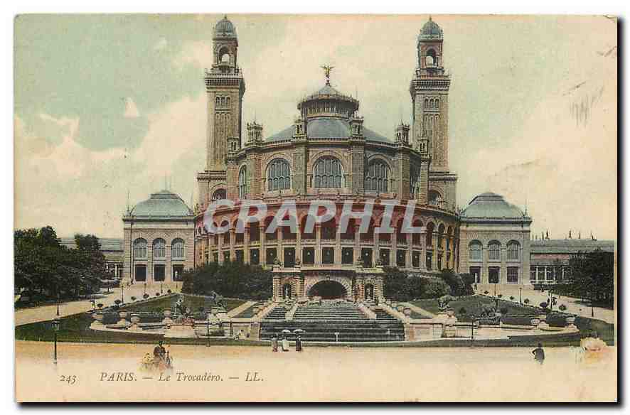 CPA Paris Le Trocadero 