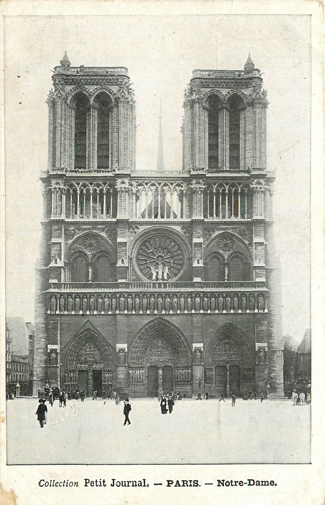 CPA Collection Petit Journal Paris Notre Dame 