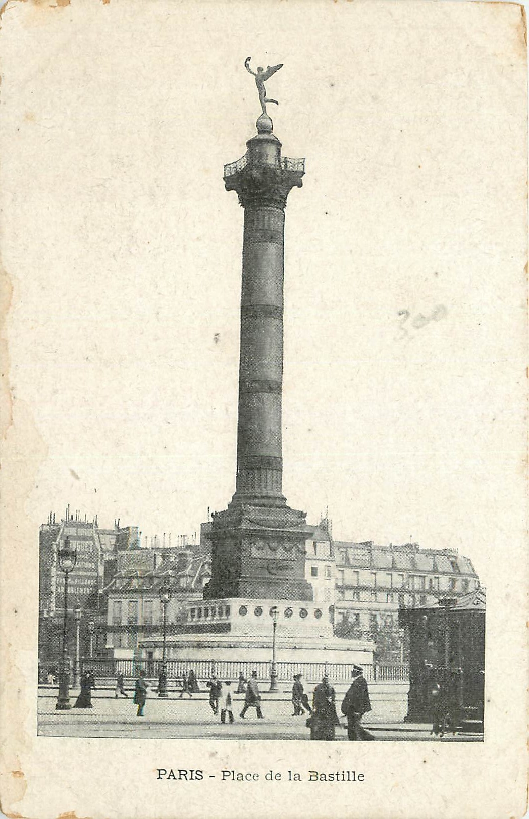 CPA Paris Place de la Bastille 