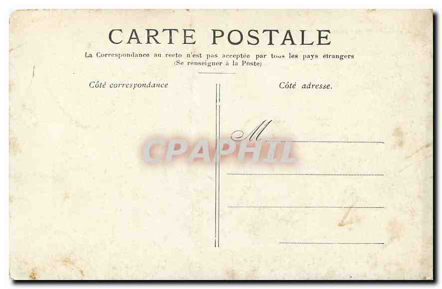 CPA Paris le Place de la Concorde Chocolat Guerin Boutron Paris — Verso