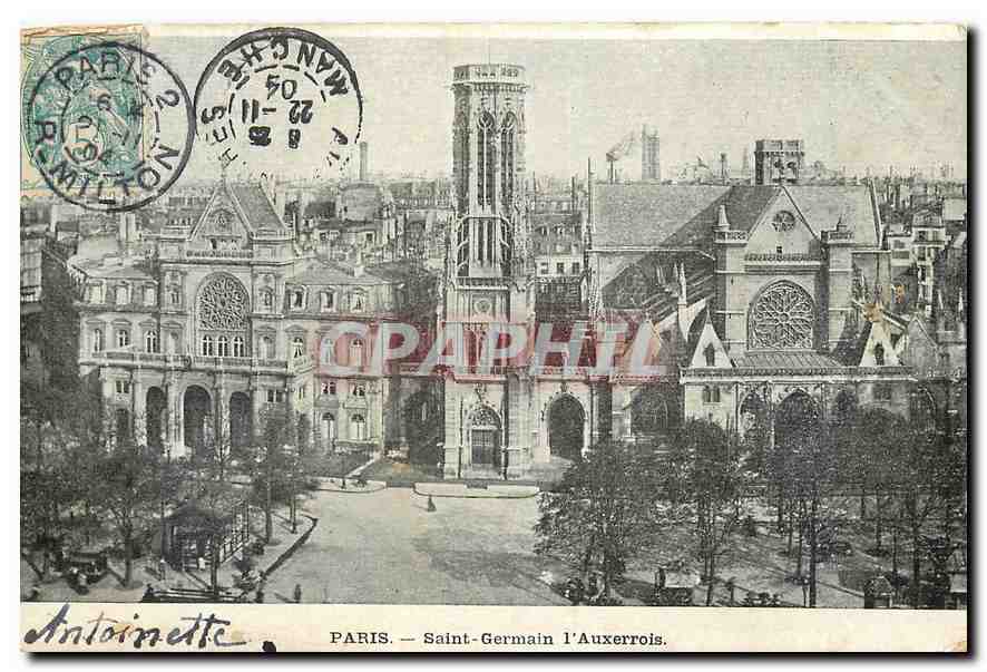 CPA Paris Saint Germain l'Auxerrois 