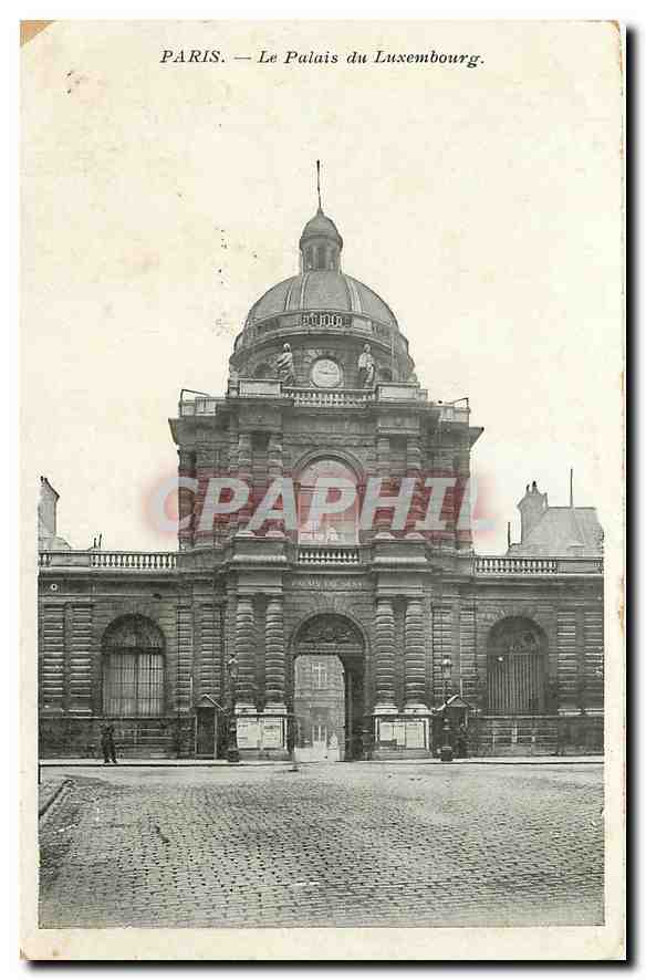 CPA Paris le Palais du Luxembourg 