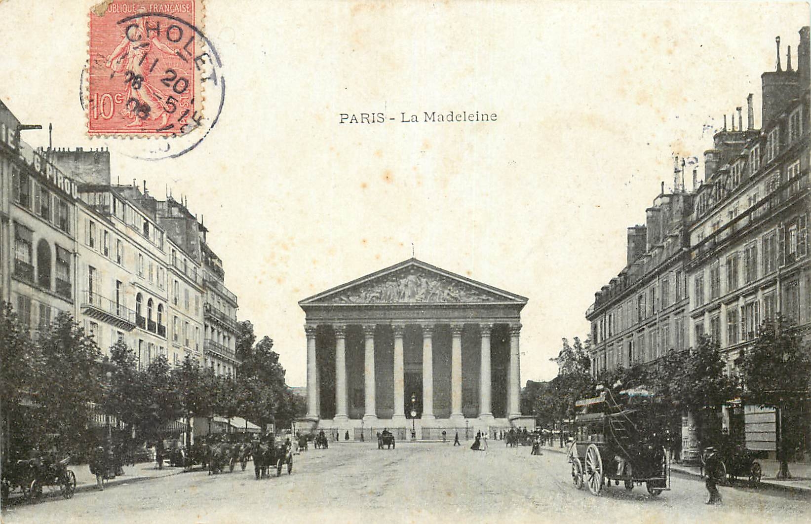 CPA Paris la Madeleine 