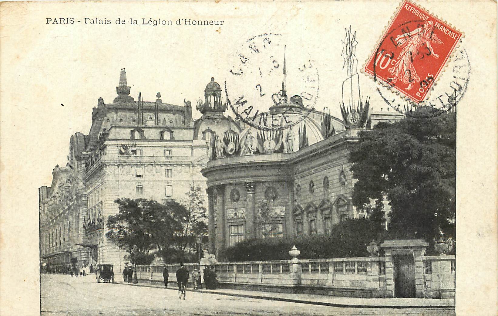CPA Paris Palais de la Legion d'Honneur 