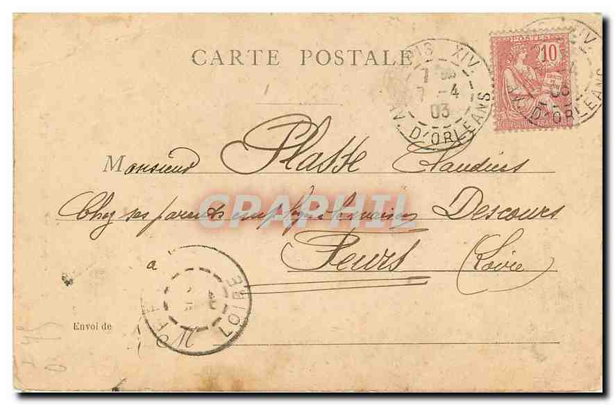CPA Paris la Tour Saint Jacques  — Verso