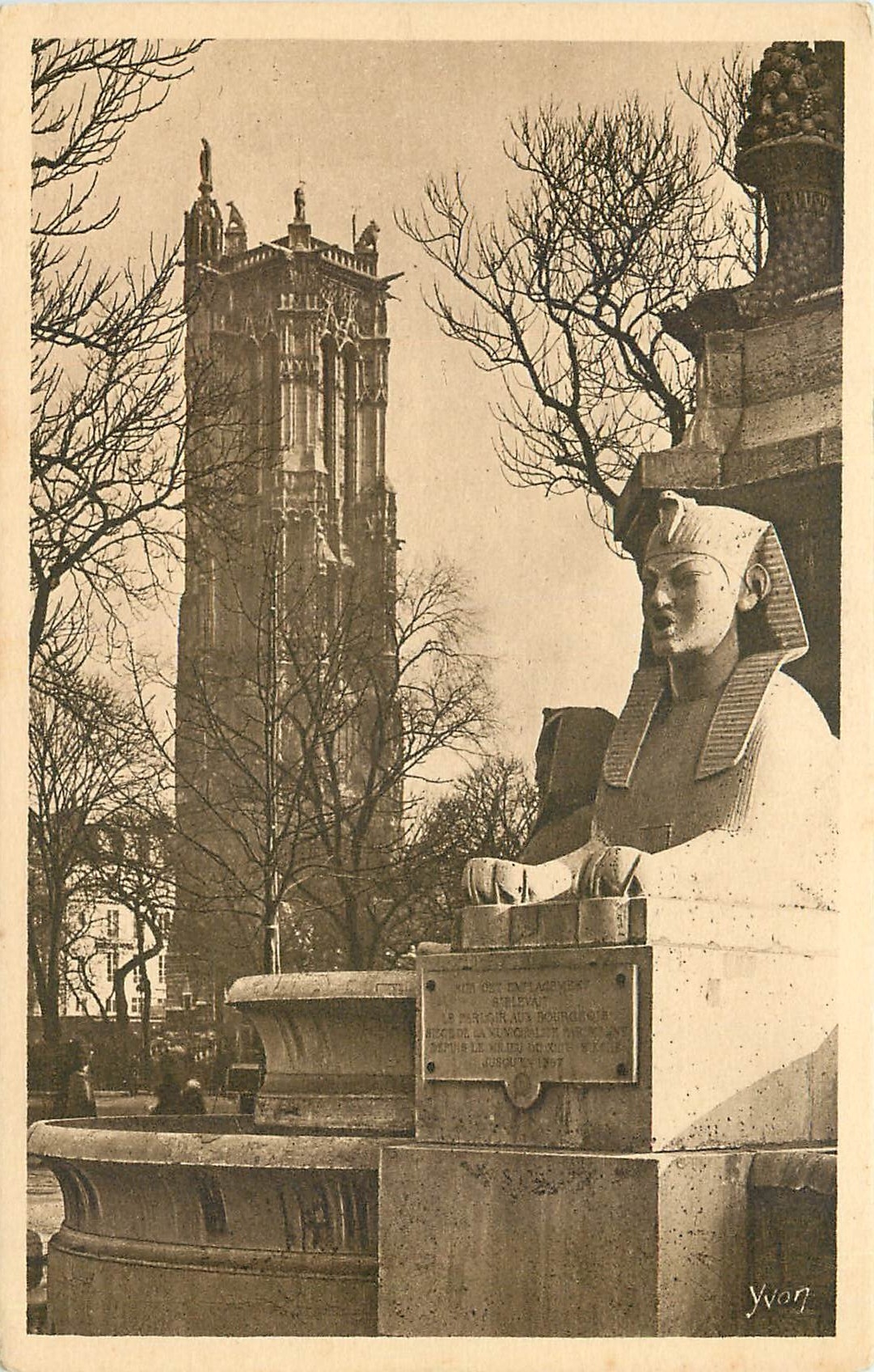 CPA Paris en Flanant la Tour St Jacuqes 