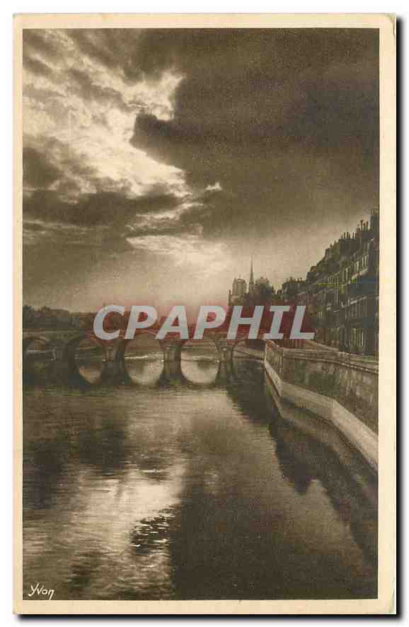 CPA Paris Artistique la Seine au Pont de la Tournelle 