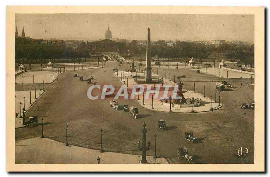 CPA Paris Place de la Concorde 