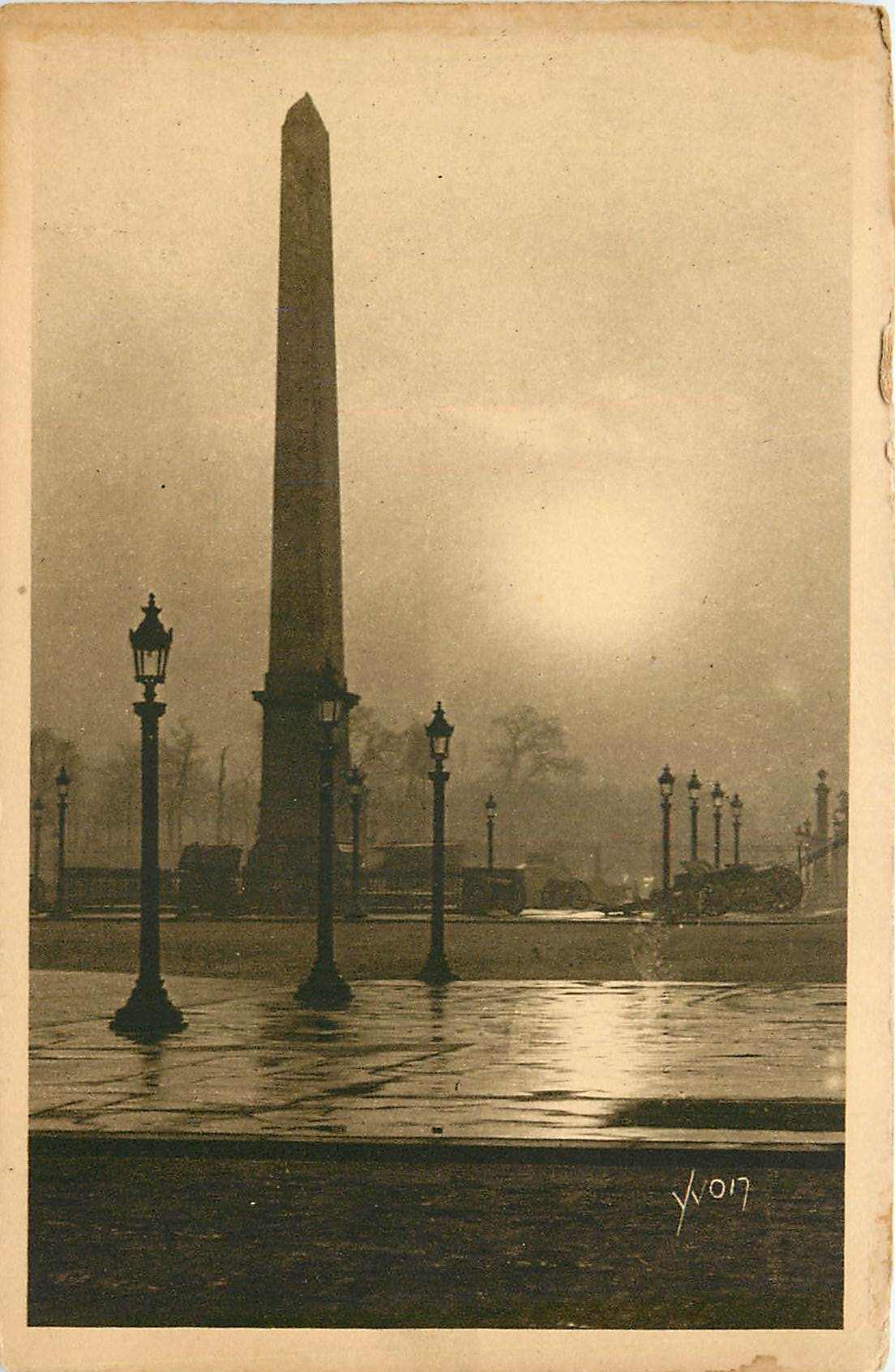 CPA Paris en Flanant l'Obelisque Place de la Concorde 