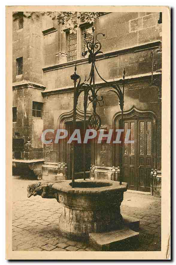 CPA Paris en Flanant Musee de Cluny le Vieux Puits XV siecle 