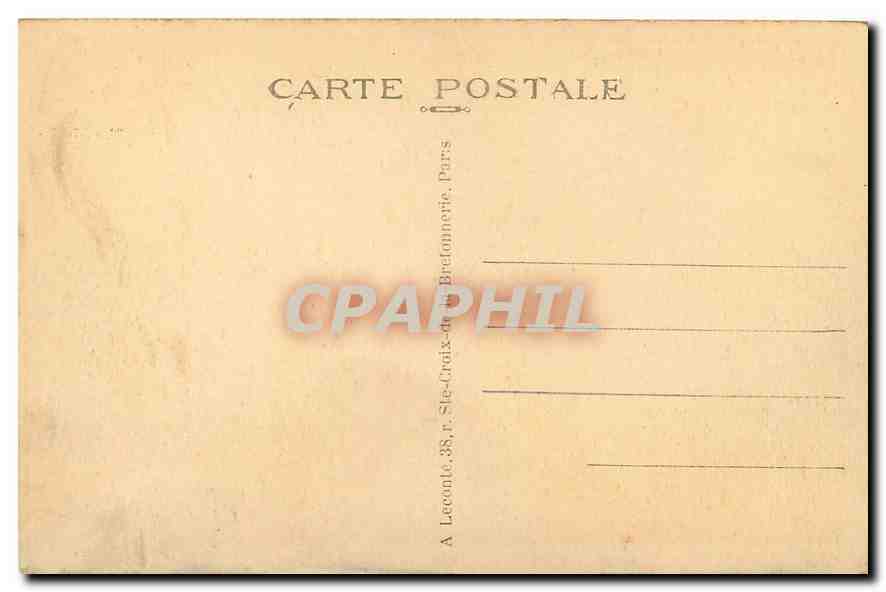 CPA Paris Place Vendome  — Rückseite