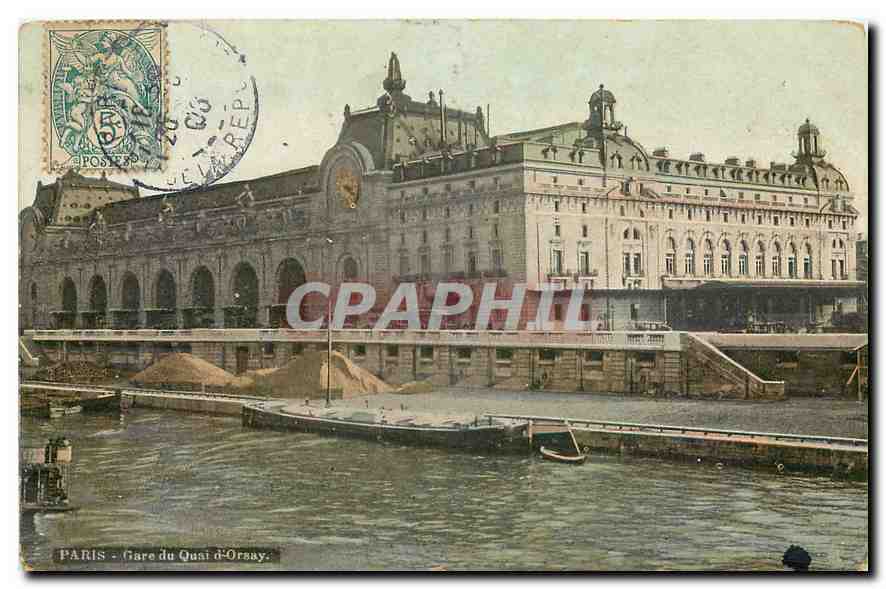 CPA Paris Gare du Quai d'Orsay 