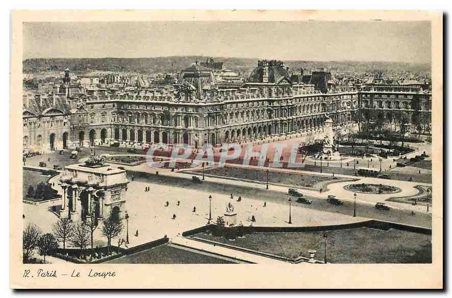 CPA Paris le Louvre 