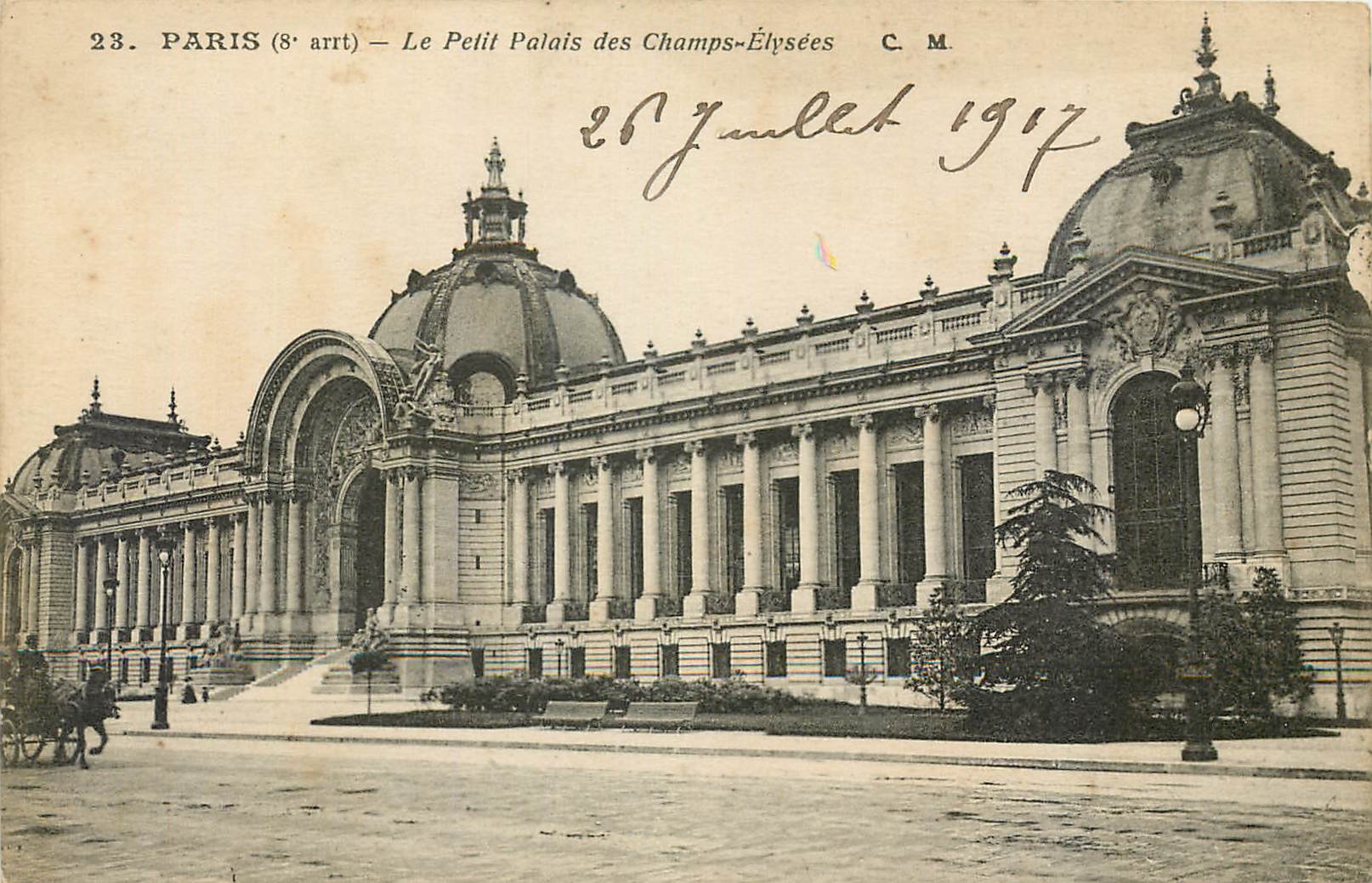 CPA Paris 8 arrt le Petit Palais des Champs Elysees 
