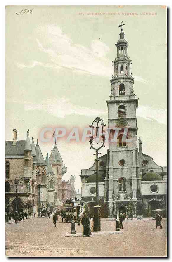 CPA St Clement Danes Strand London 