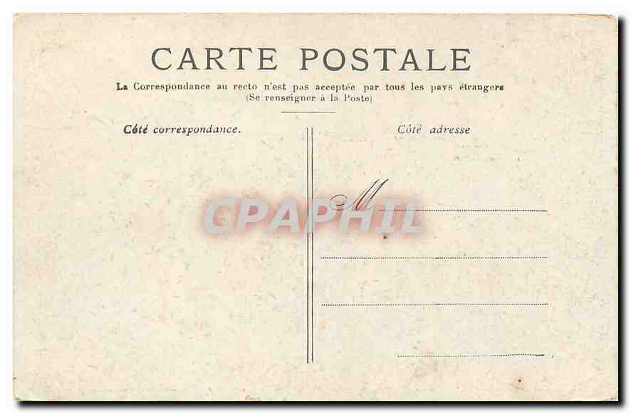 CPA Paris le Jardin dy Luxembourg  — Rückseite