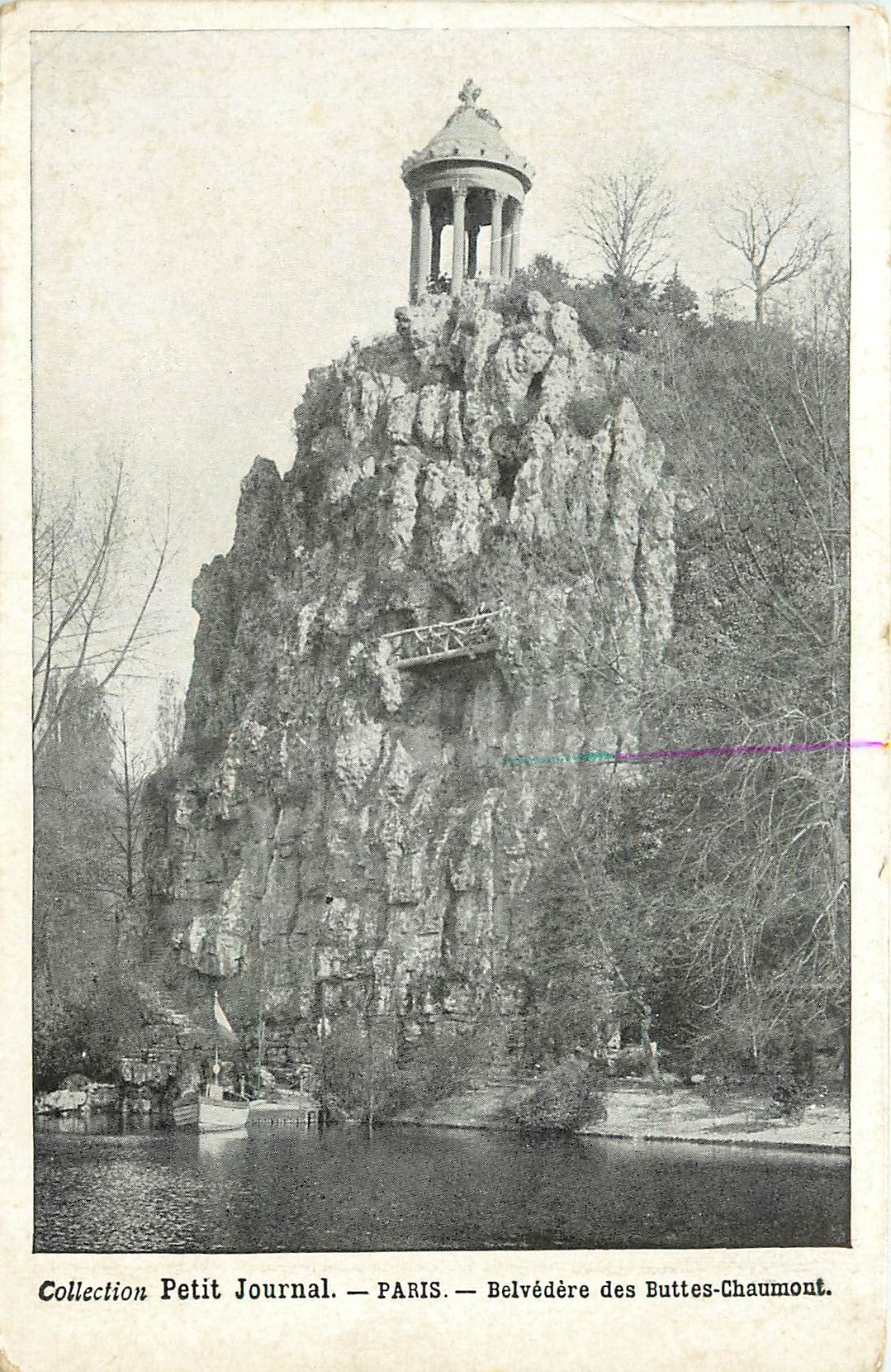 CPA Collection Petit Journal Paris Belvedere des Buttes Chaumont 