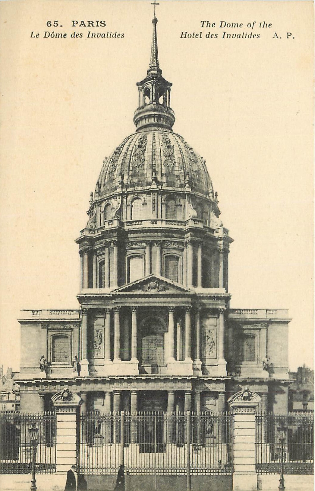 CPA Paris le Dome des Invalides 