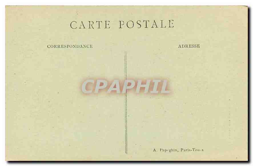 CPA Paris le Dome des Invalides  — Rückseite