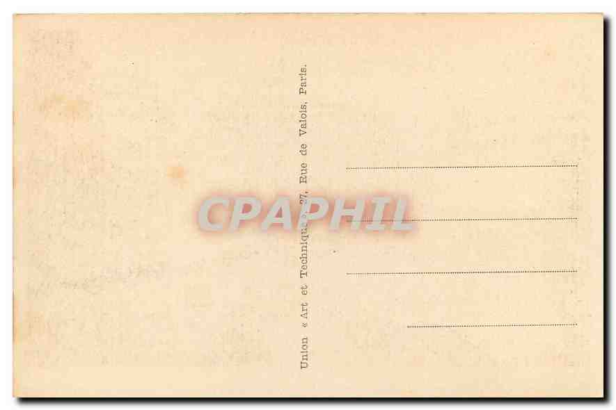 CPA Paris la Madeleine  — Verso