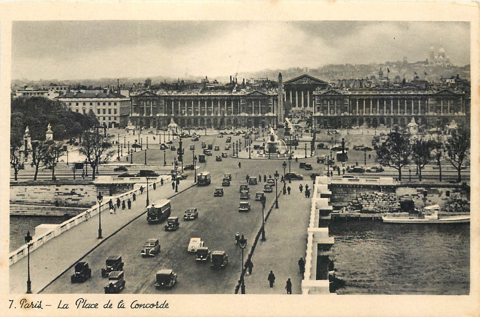 CPA Paris la Place de la Concorde 