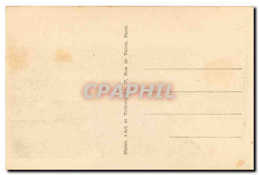 CPA Paris le Tombeau de Napoleon 1er  — Rückseite
