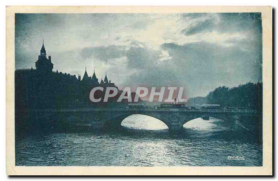 CPA Les Jolis Coins de Paris un Coucher de Soleil sur la Seine 