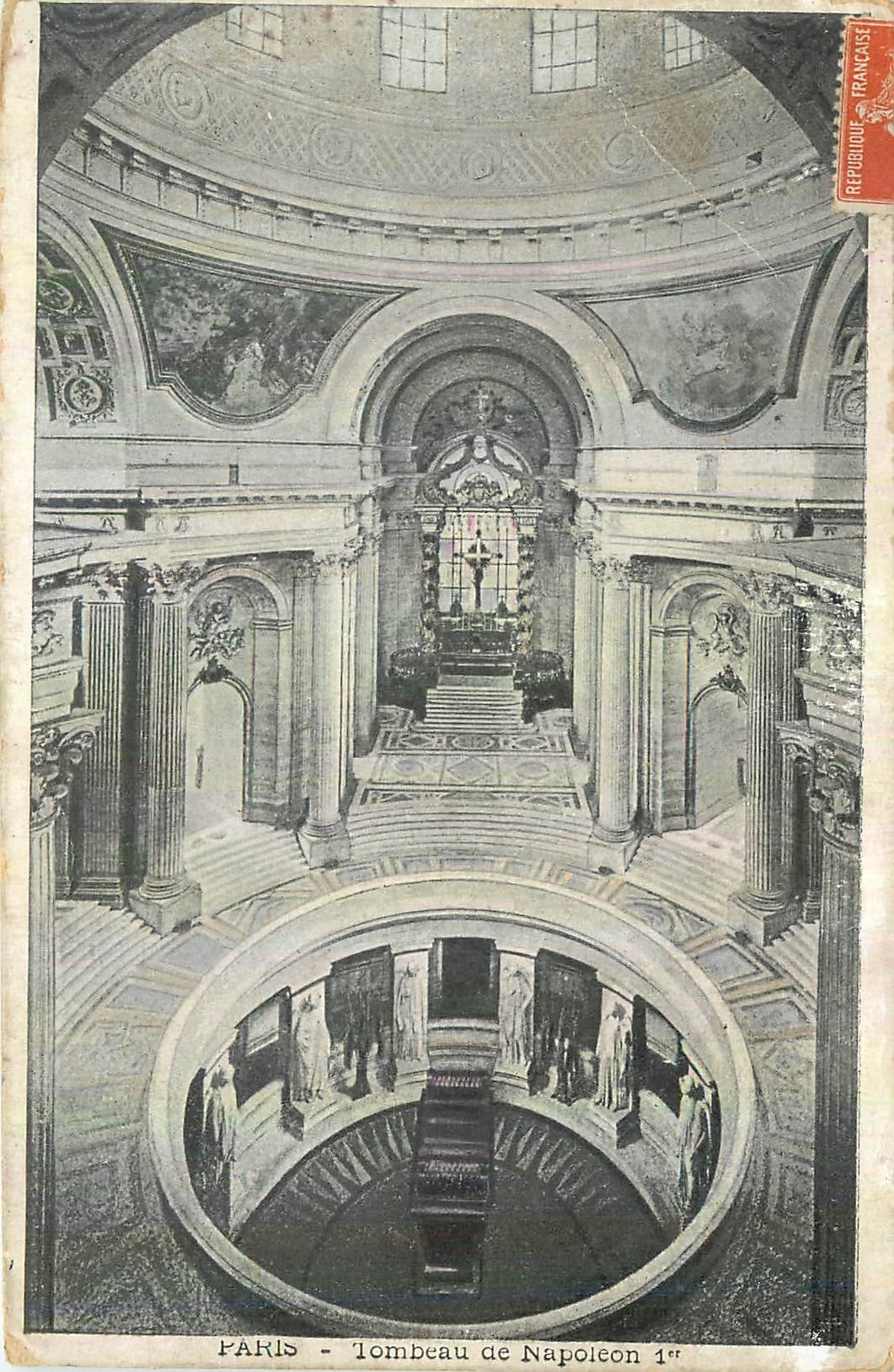 CPA Paris Tombeau de Napoleon Ier 