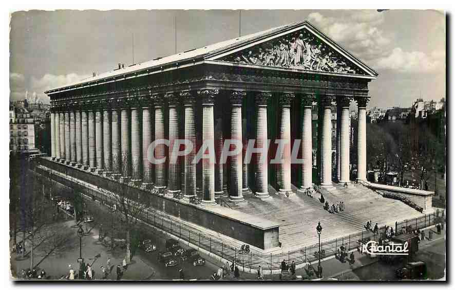 CPA Paris Eglise de la Madeleine 