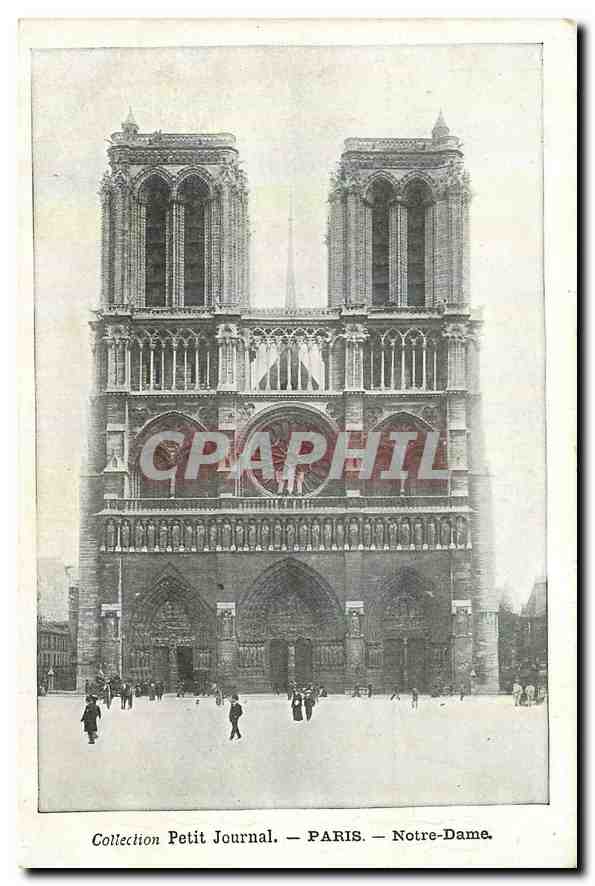 CPA Collection Petit Journal Paris Notre Dame 