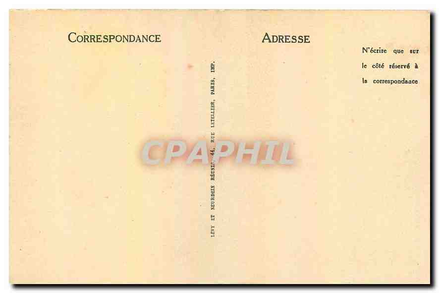 CPA Paris Mairie du 1er Arrdt et l'eglise St Germain l'Auxerrois  — Verso