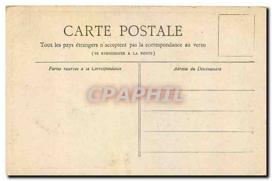 CPA Collection Petit Journal Paris l'eglise de la Trinite  — Rückseite