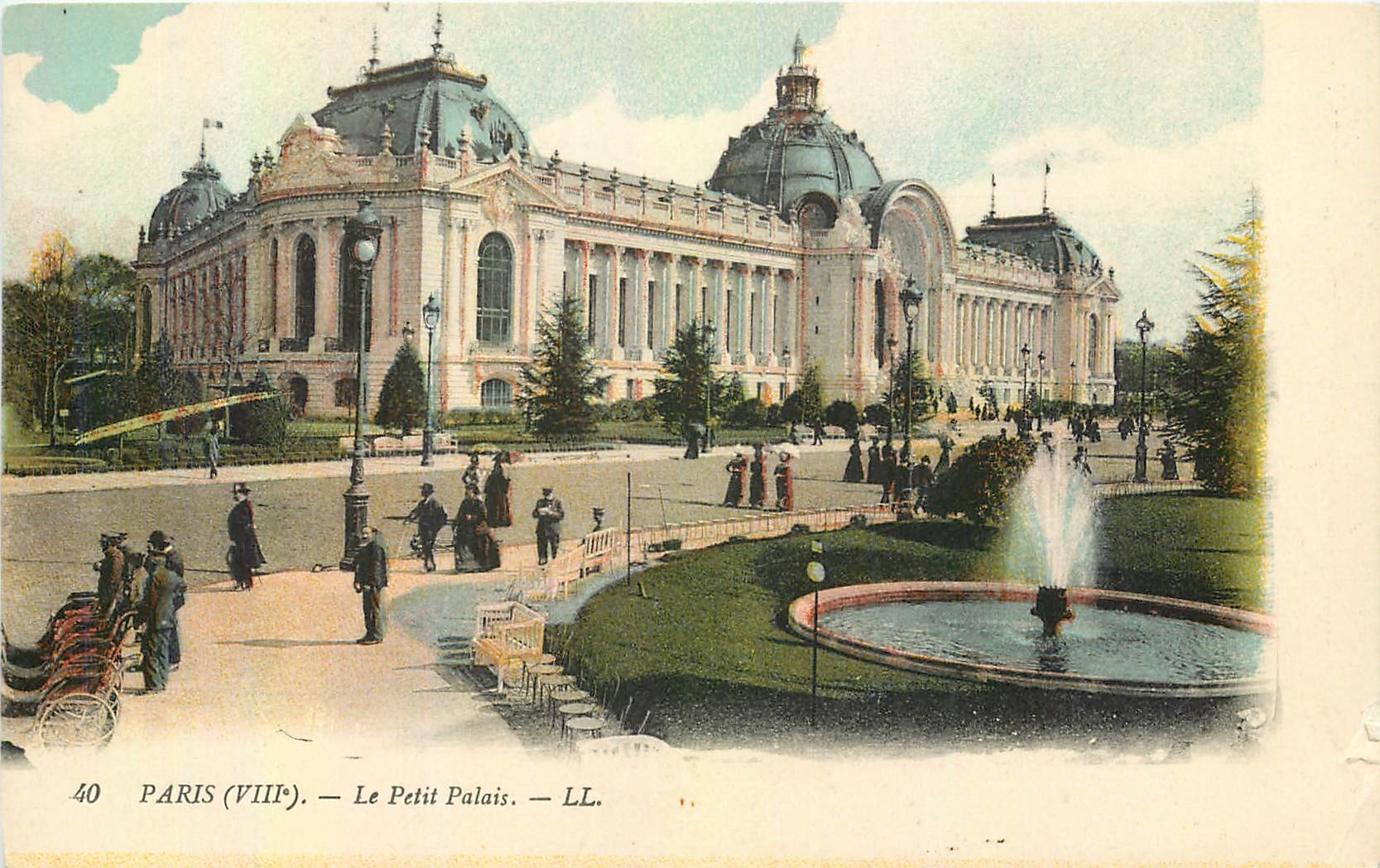 CPA Paris VIII le Petit Palais 