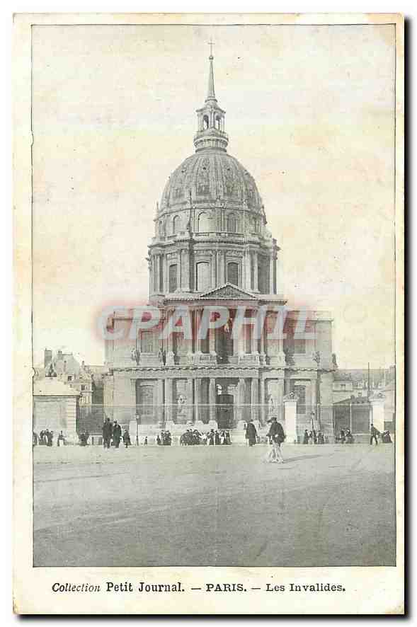CPA Collection Petit Journal Paris les Invalides 