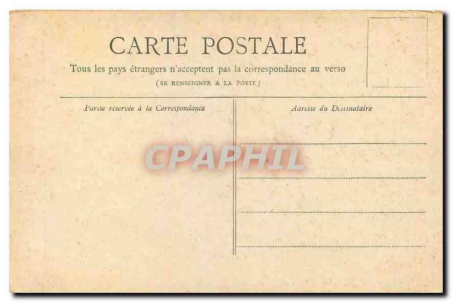 CPA Collection Petit Journal Paris les Invalides  — Verso
