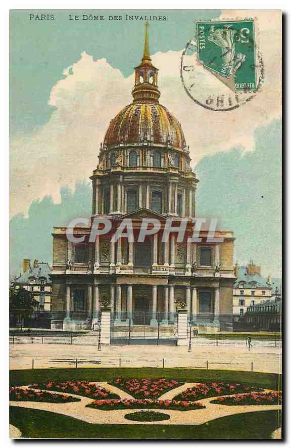 CPA Paris le Dome des Invalides 