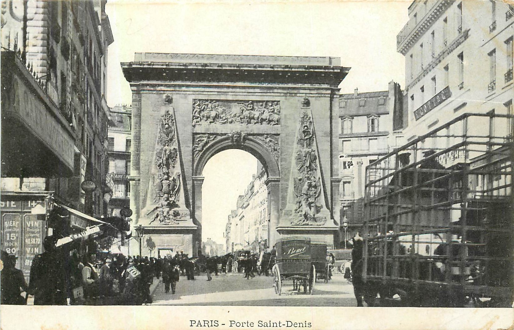 CPA Paris Porte Saint Denis 