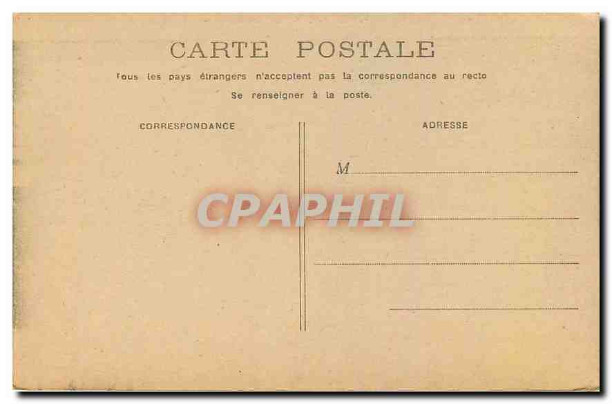 CPA Paris Porte Saint Denis  — Rückseite