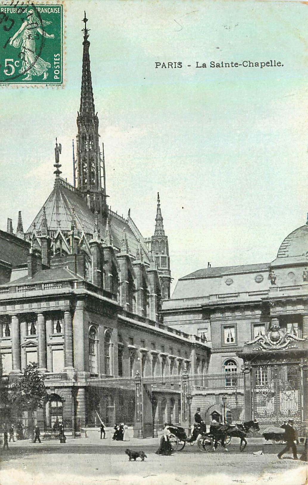CPA Paris la Sainte Chapelle 