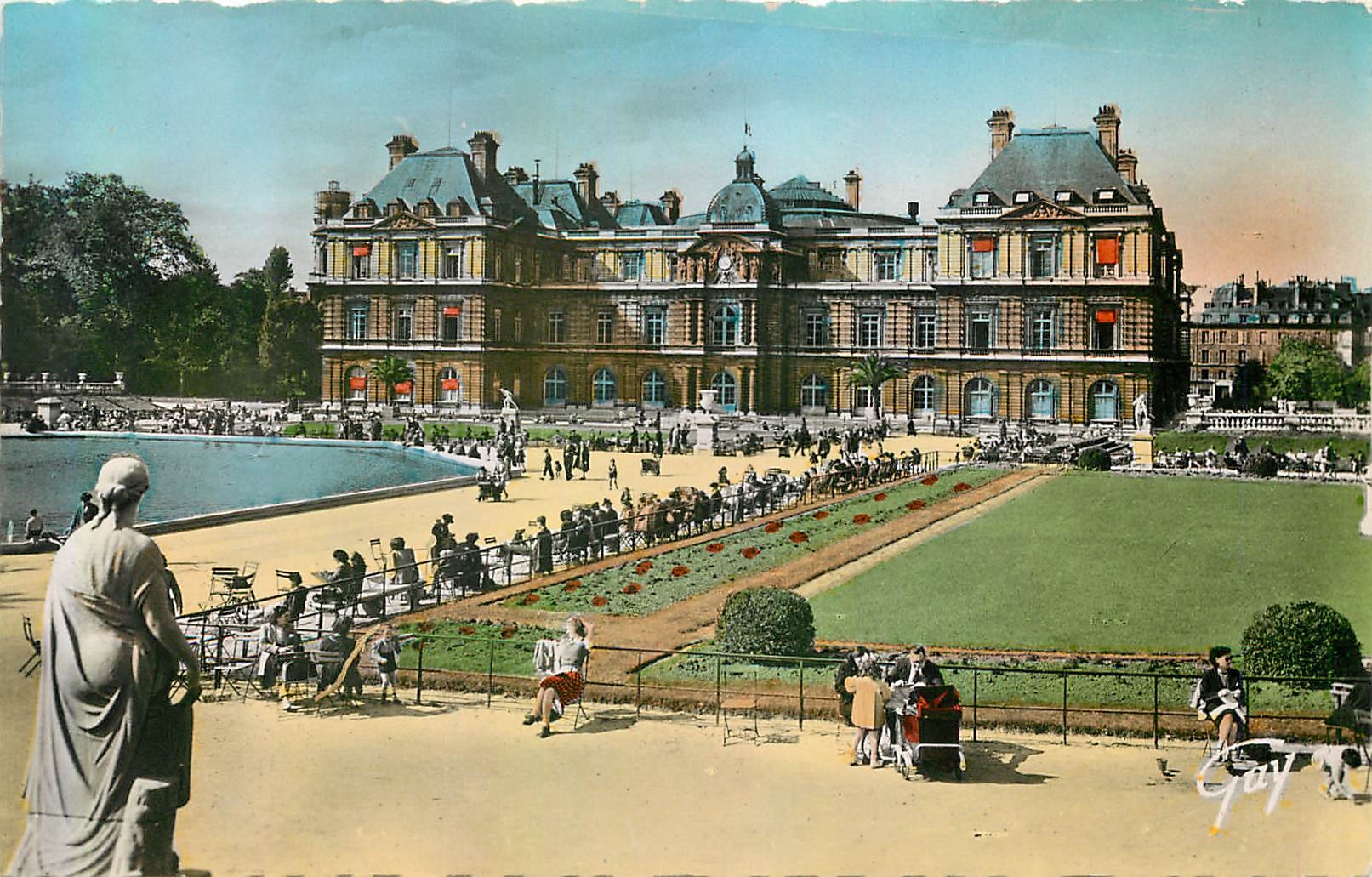 CPA Paris et ses Merveilles Jardin et Palais 1615 1620 du Luxembourg 