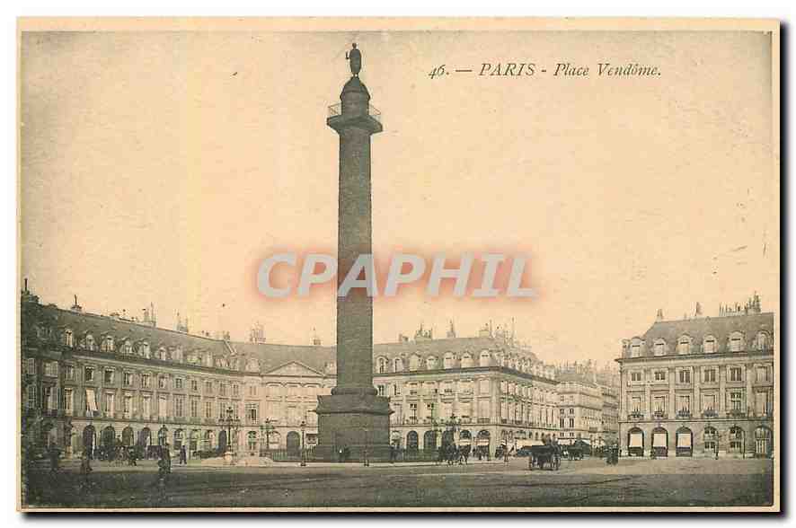 CPA Paris Place Vendome 