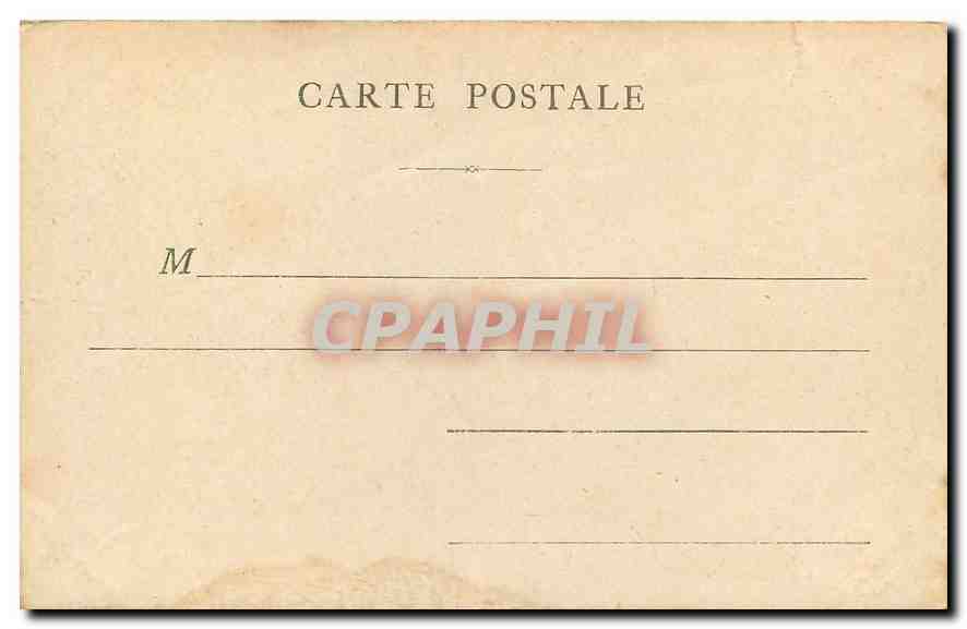 CPA Paris Longchamps  — Rückseite