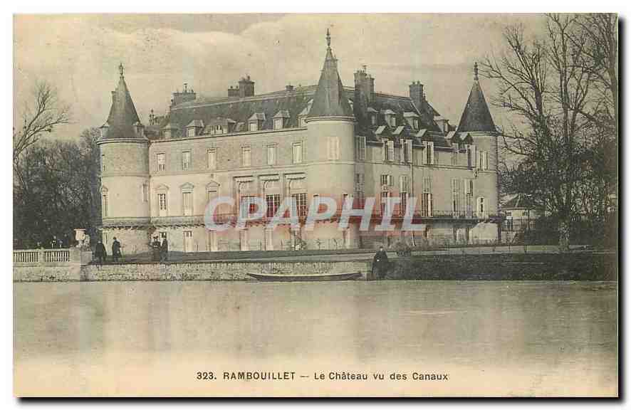 Rambouillet — Le Château vu des Canaux — Lagrange édit-photo Rambouillet