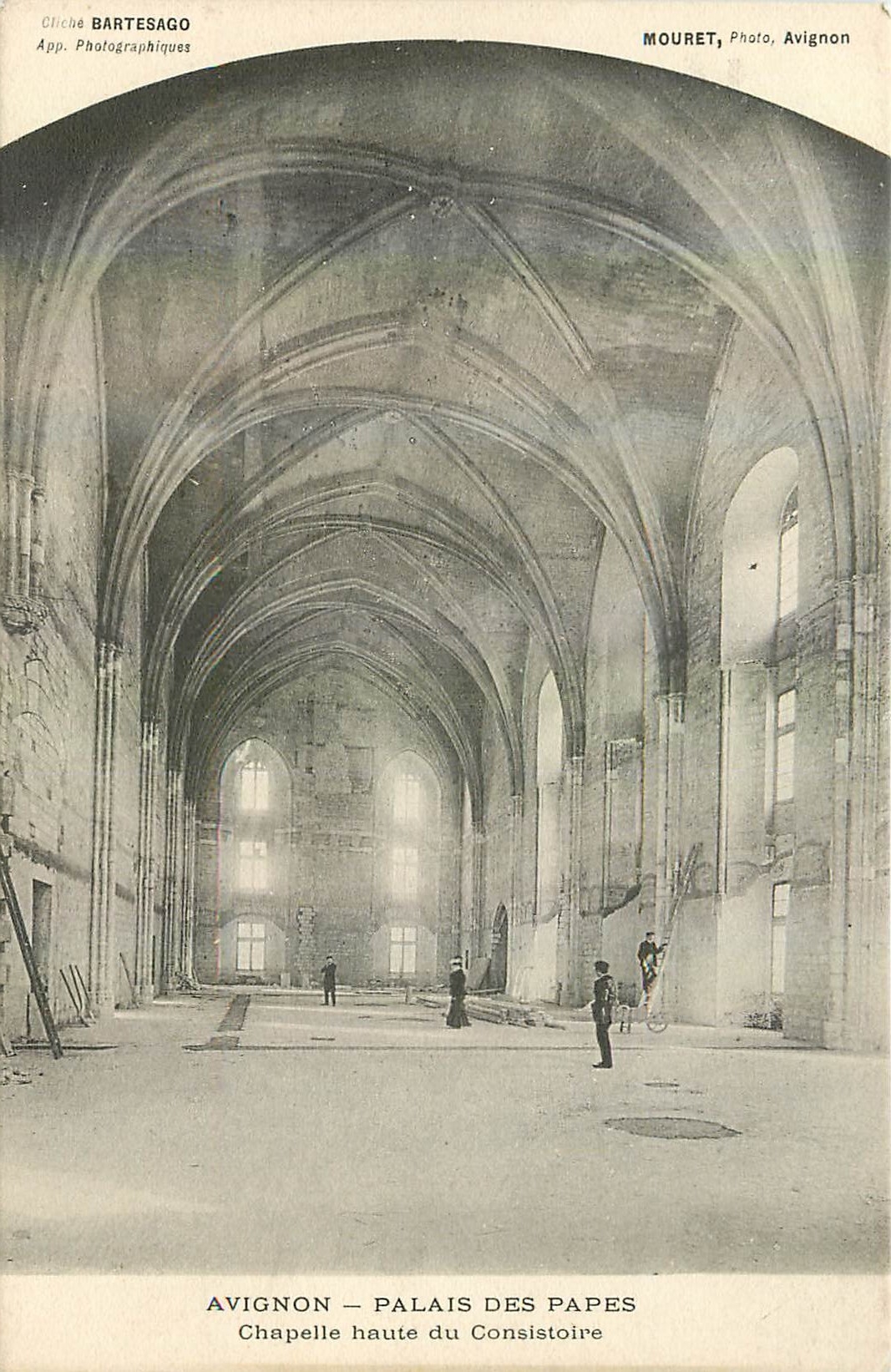 CPA Avignon Palais des Papes Chapelle Haute du Consistoire 