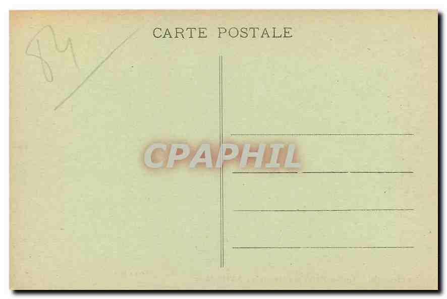 CPA Avignon ancien Hotel des Monnaies XVII siecle  — Verso