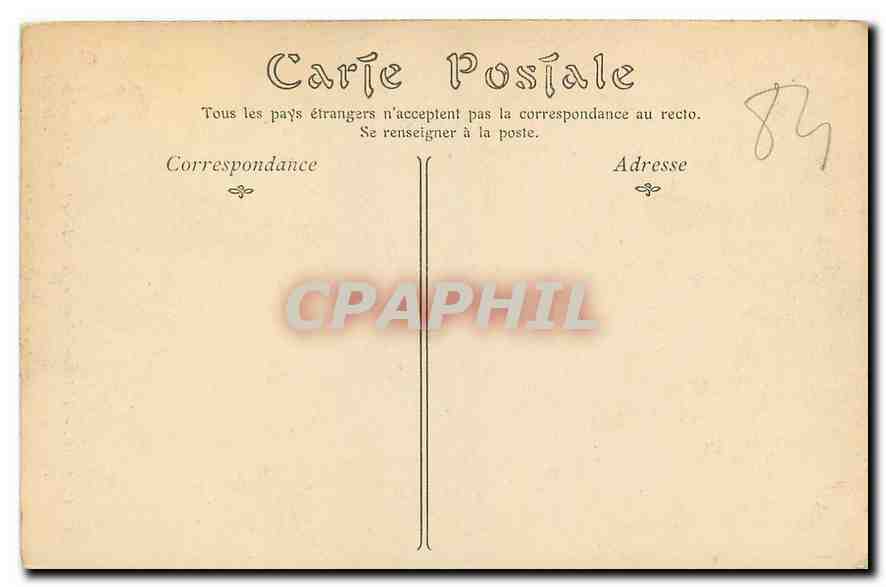 CPA Orange L'Arc de Triomphe cote sud-ouest partie restauree  — Rückseite