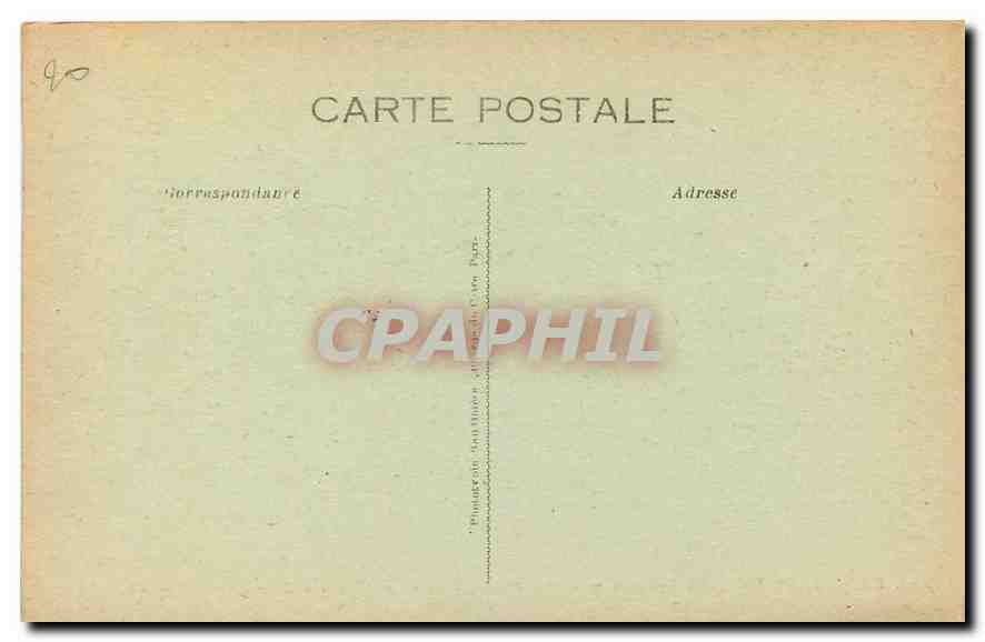 CPA La Grande Guerre 1914-17 Bombardement de Verdun Aspect lamentable d'une Rue  — Verso