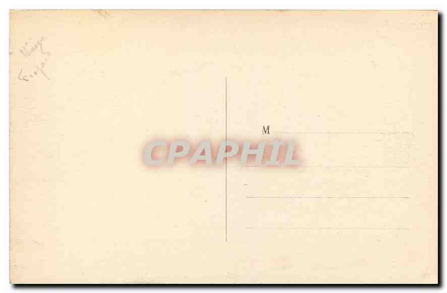 Schloss FONTAINEBLEAU — Die Thronhalle — Vintage Postcard/Antike Ansichtskarte n°29 — Rückseite